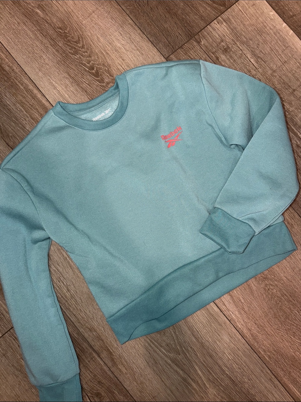 Reebok Kids Crewneck Sweatshirt in Teal